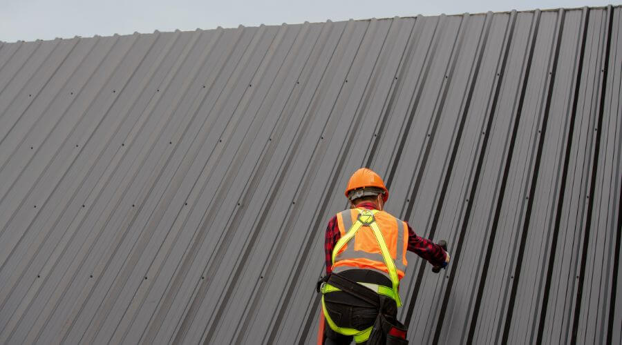 Professional metal roof installation services in Garland, PA